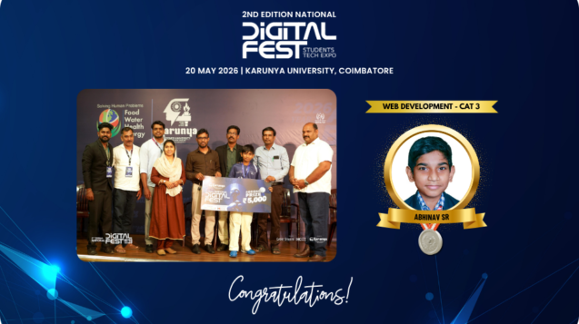 NATIONAL DIGITAL FEST RESULT